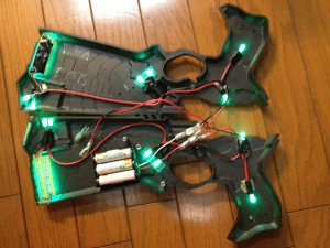 ドミネーター・両側のLED点灯
