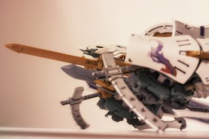 斑鳩プラモデルをマクロ撮影